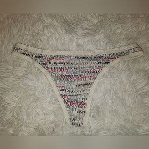 VINTAGE VICTORIAS SECRET SMALL LOW-RISE THONGS